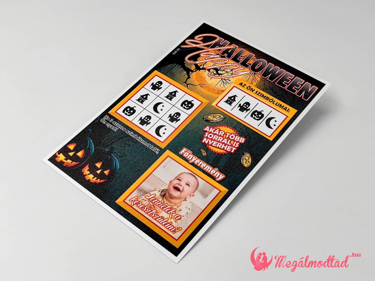 Faragott tökök és sötét háttér egy Halloween témájú felkérőn
